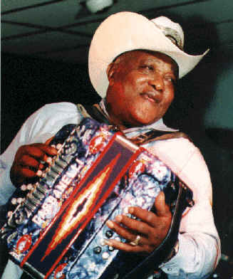 Wilson "Boozoo" Chavis, one of the principles of the Cajun music scene.
