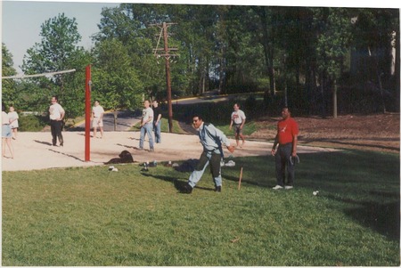 horseshoes at pig roast